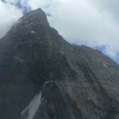 Verortung via Georeferenzierung der Kamera: Aufgenommen in der Nähe von Visp, Schweiz in 3867 Meter
